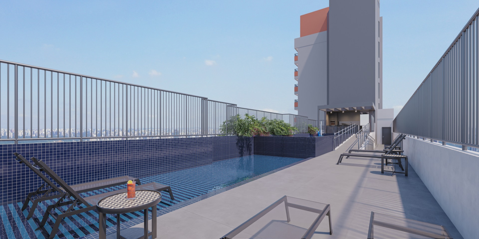 Station Vila Madalena - Residencial - 43094 - Piscina