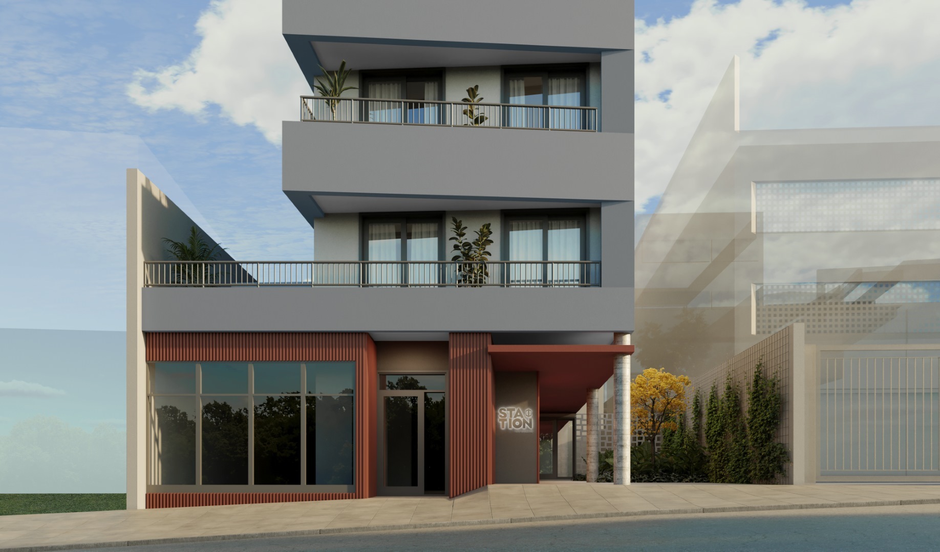 Station Vila Madalena - NR - 43095 - Portaria