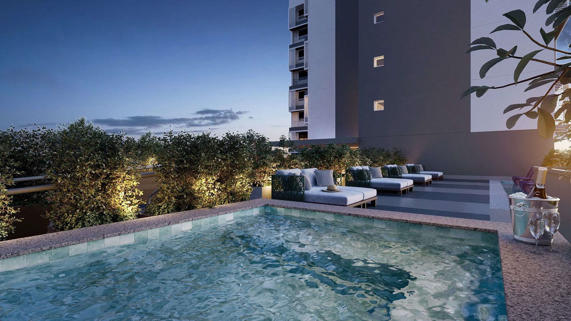 Nex One Jurupis - Residencial - 46734 - Piscina