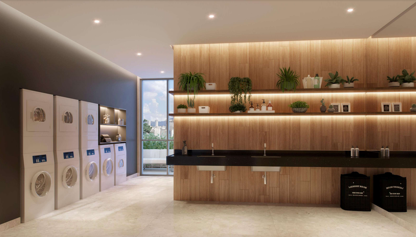 Trinity Vila Clementino Smart - Residencial - 47955 - Lavanderia