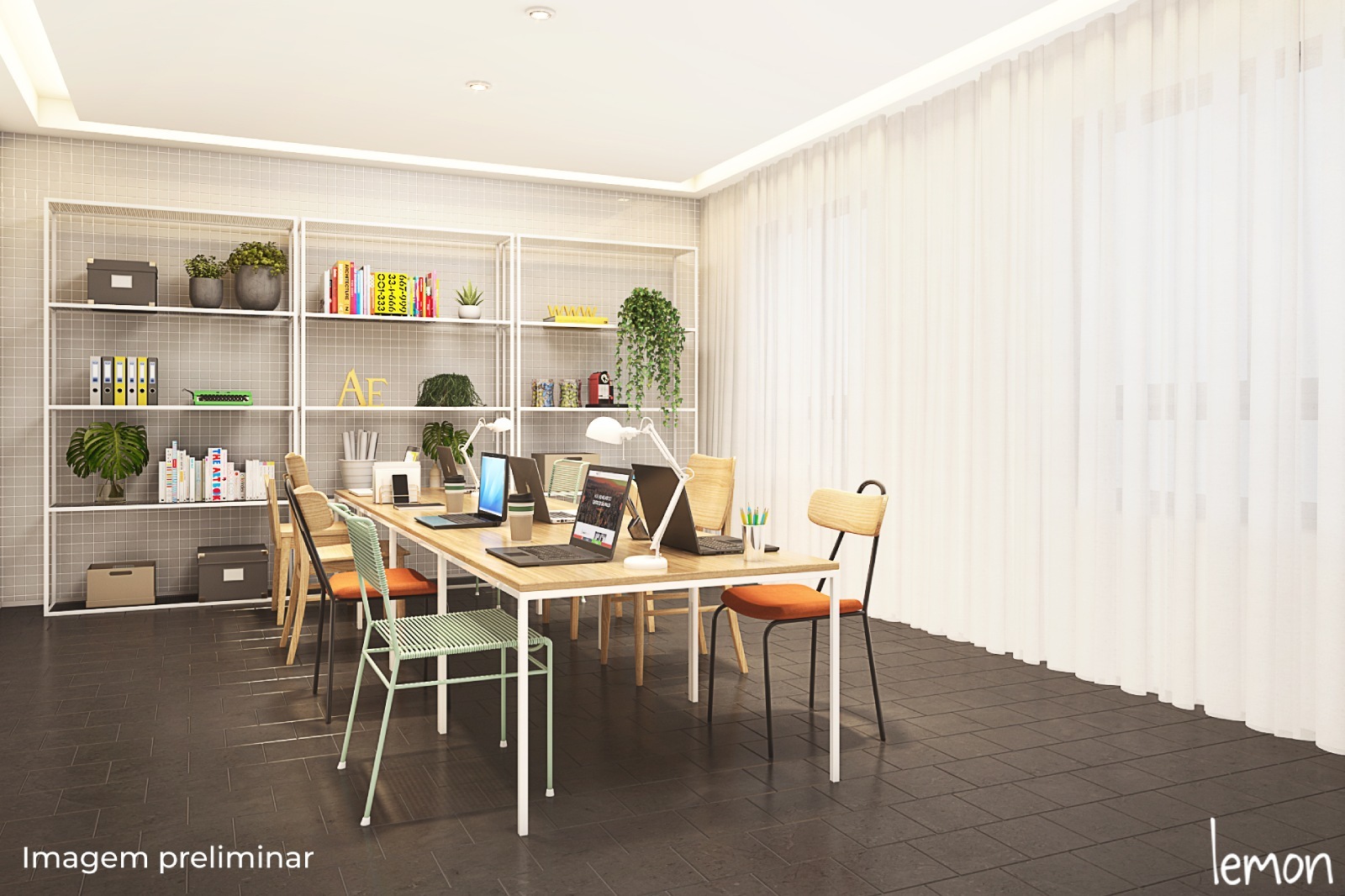 Bem Viver Praça Nébias - Residencial - 48849 - Coworking