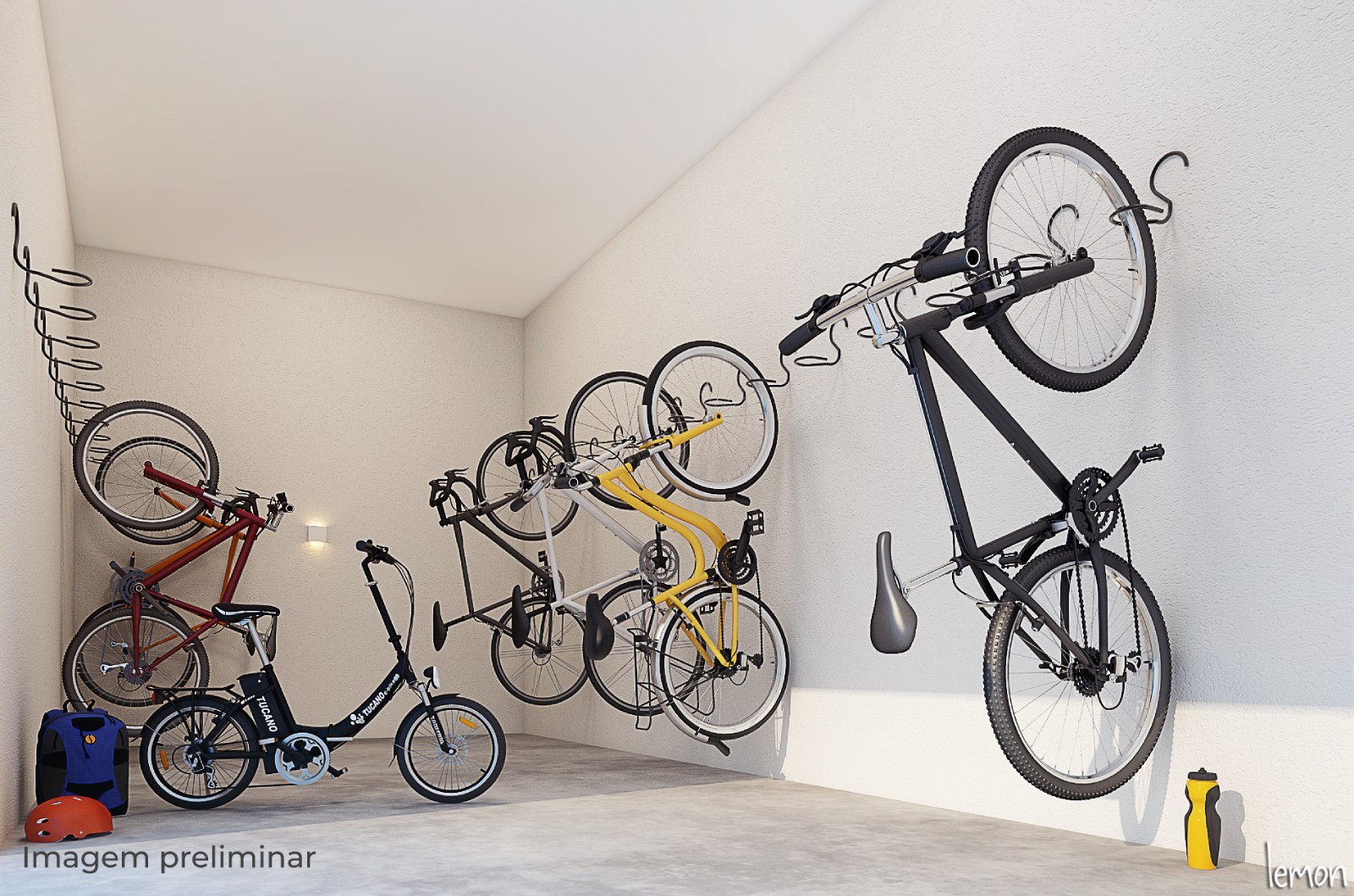 Bem Viver Praça Nébias - Residencial - 48849 - Bicicletario