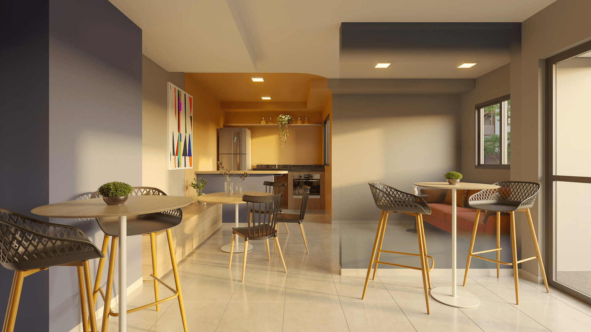 Line Barra Funda Residence - Fase 1 - 49601 - Espaco gourmet