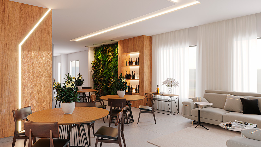 Leaves Residence - 49860 - Salao de festas