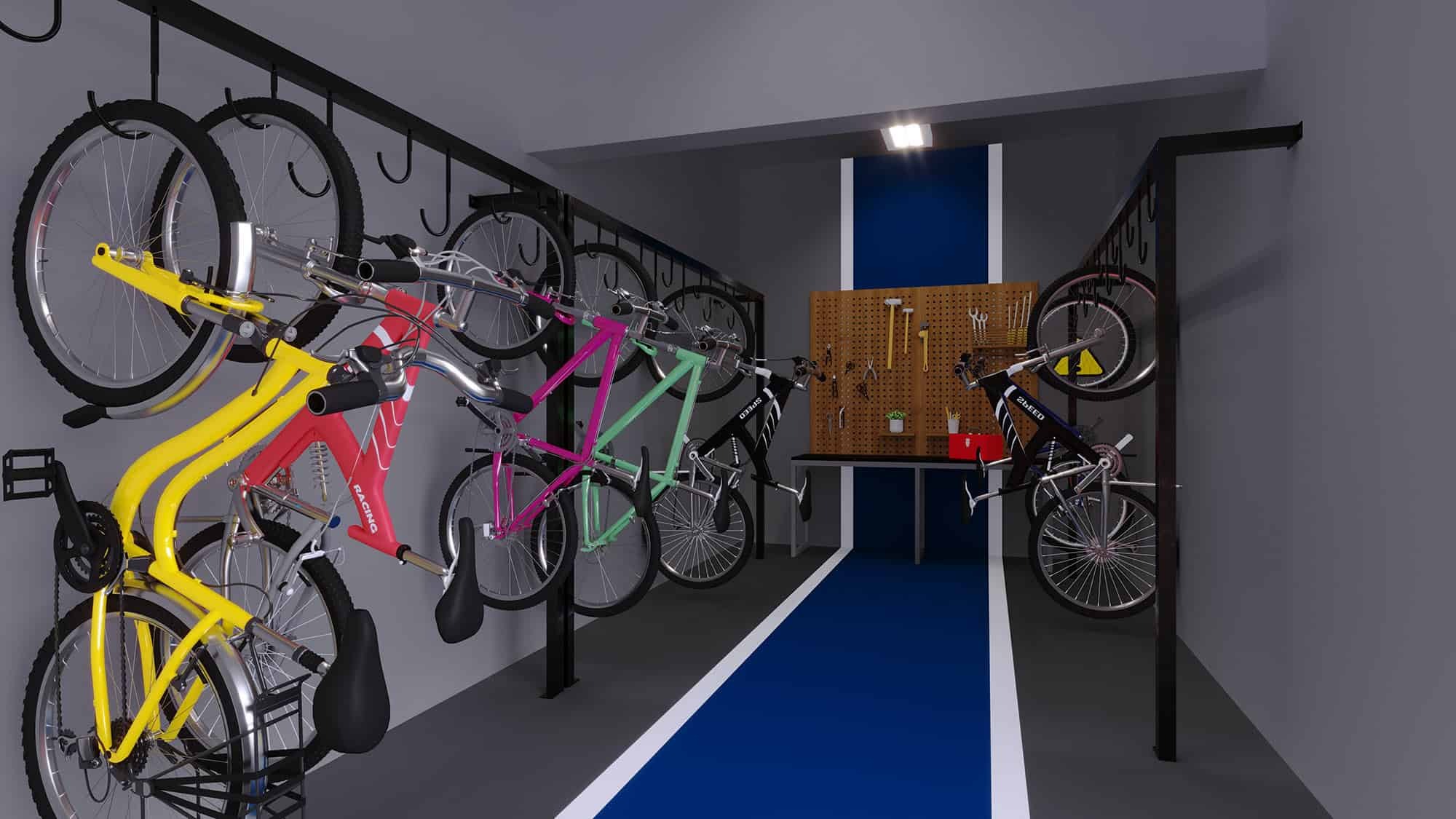 Seletto Santa Catarina - 52598 - Bicicletário