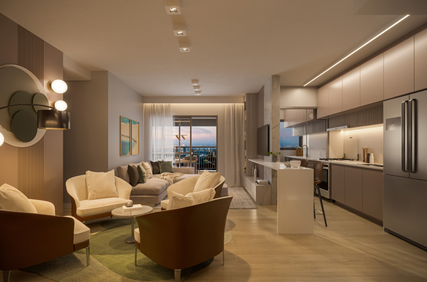 Praça Diálogo Patriarca - Residencial - 53876 - Living