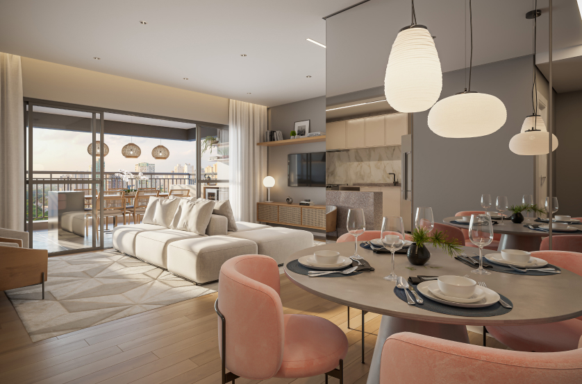 Praça Diálogo Patriarca - Residencial - 53876 - Living