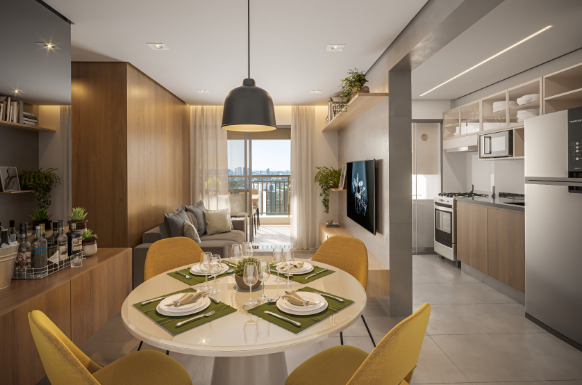 Praça Diálogo Patriarca - Residencial - 53876 - Living