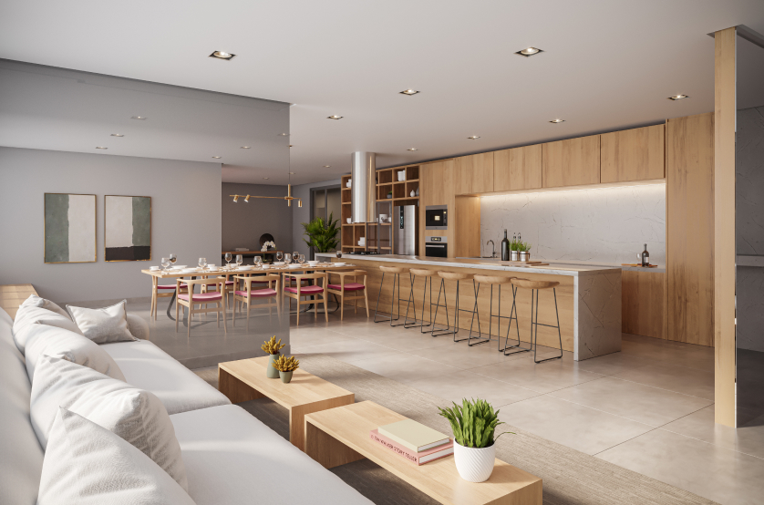 Praça Diálogo Patriarca - Residencial - 53876 - Espaco gourmet