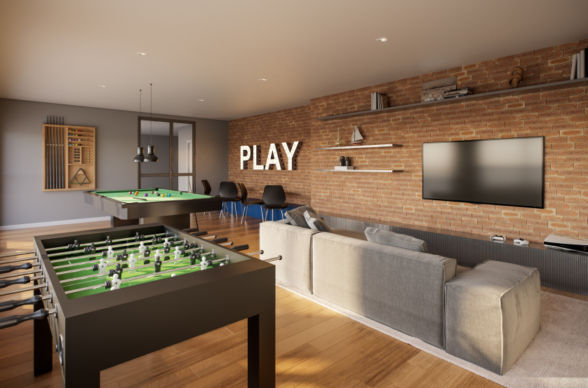 Praça Diálogo Patriarca - Residencial - 53876 - Sala de jogos