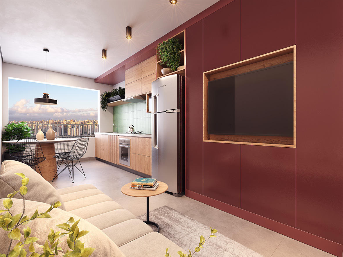 Soberano Guilhermina - Residencial - 55409 - Living