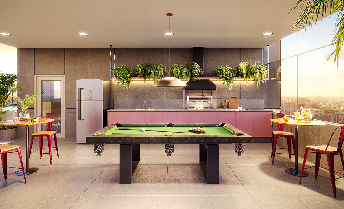 Soberano Guilhermina - Residencial - 55409 - Sala de jogos
