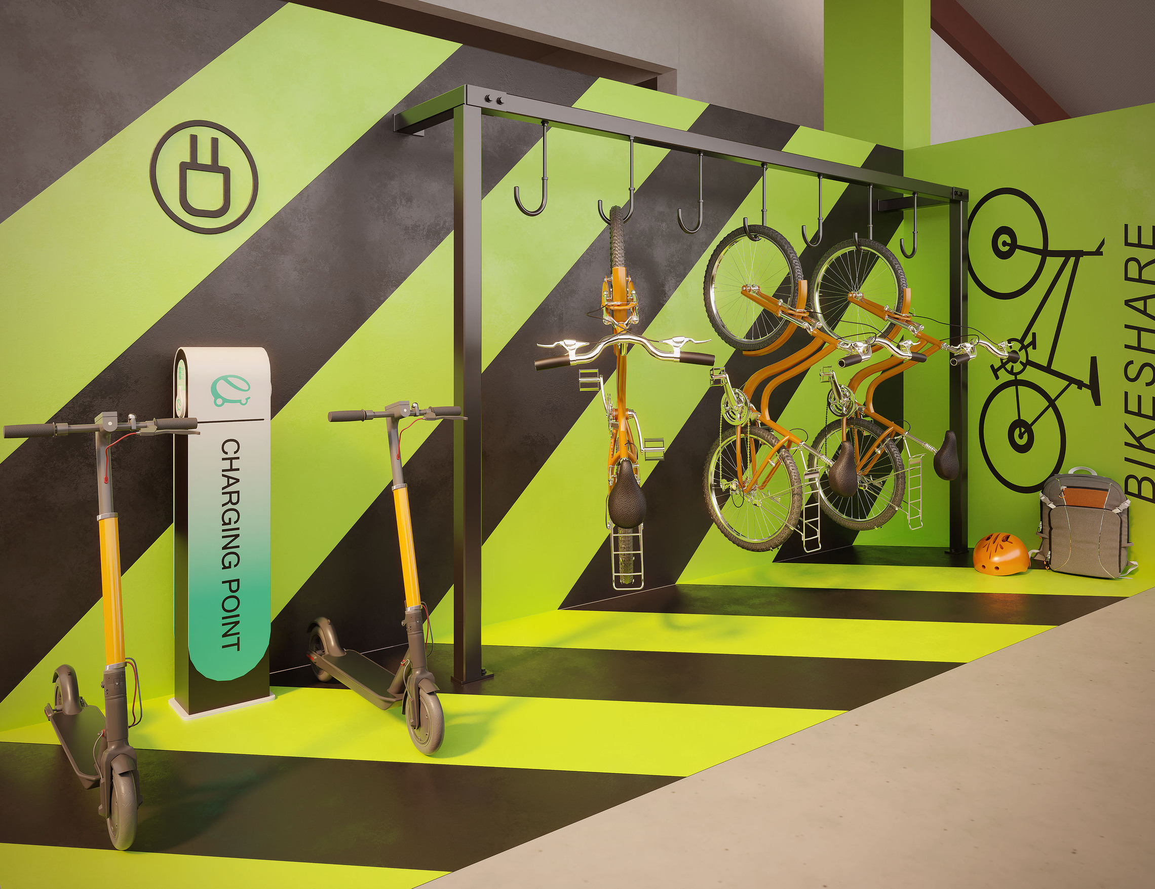 Soberano Guilhermina - Residencial - 55409 - Bicicletario