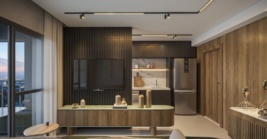Grand Club Home Spaces Alto da Boa Vista - Residencial - 56303 - Living