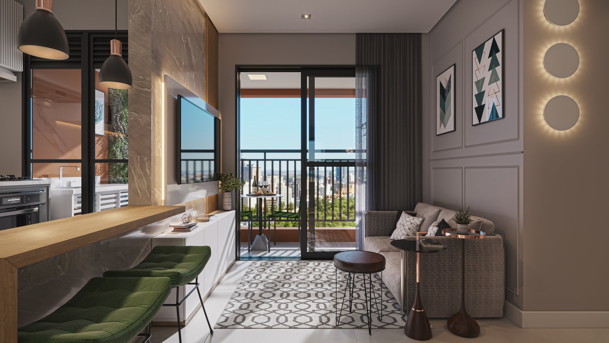 Vista Sul - 56760 - Living