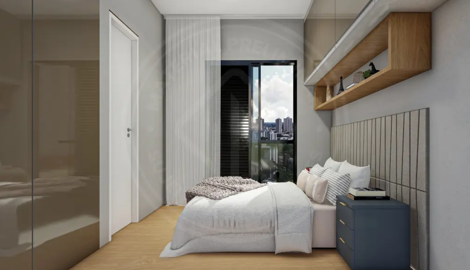 Domo Villagio das Flores - Breve Lançamento - 58689 - Dormitorio