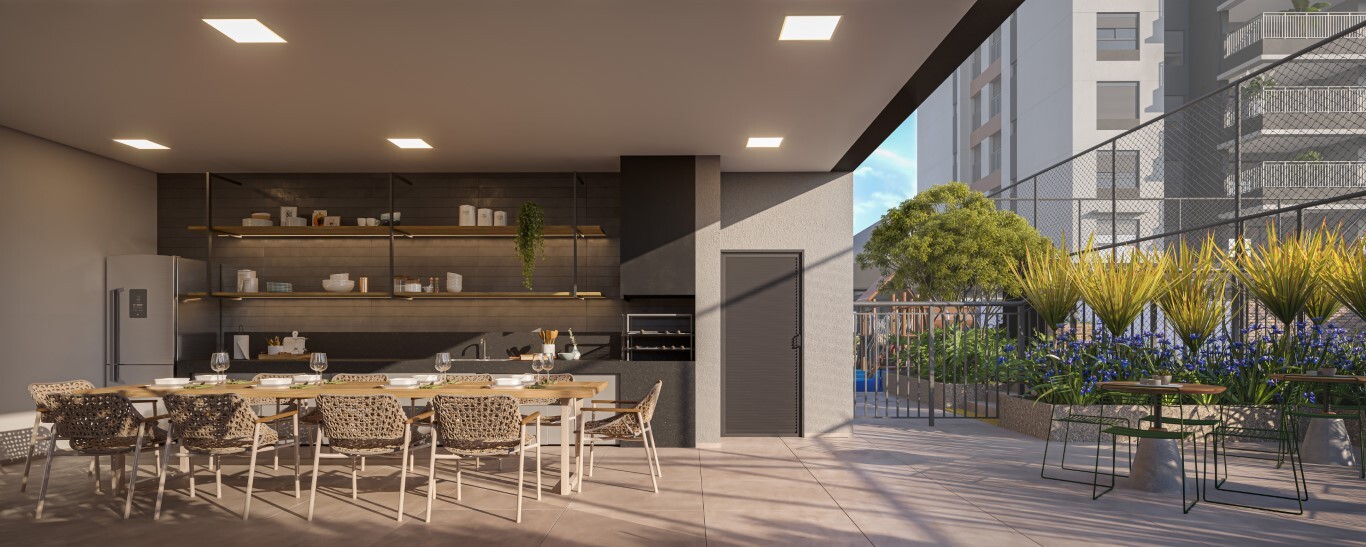 Bosque Diálogo Jd. Prudência - Residencial - 59104 - Churrasqueira