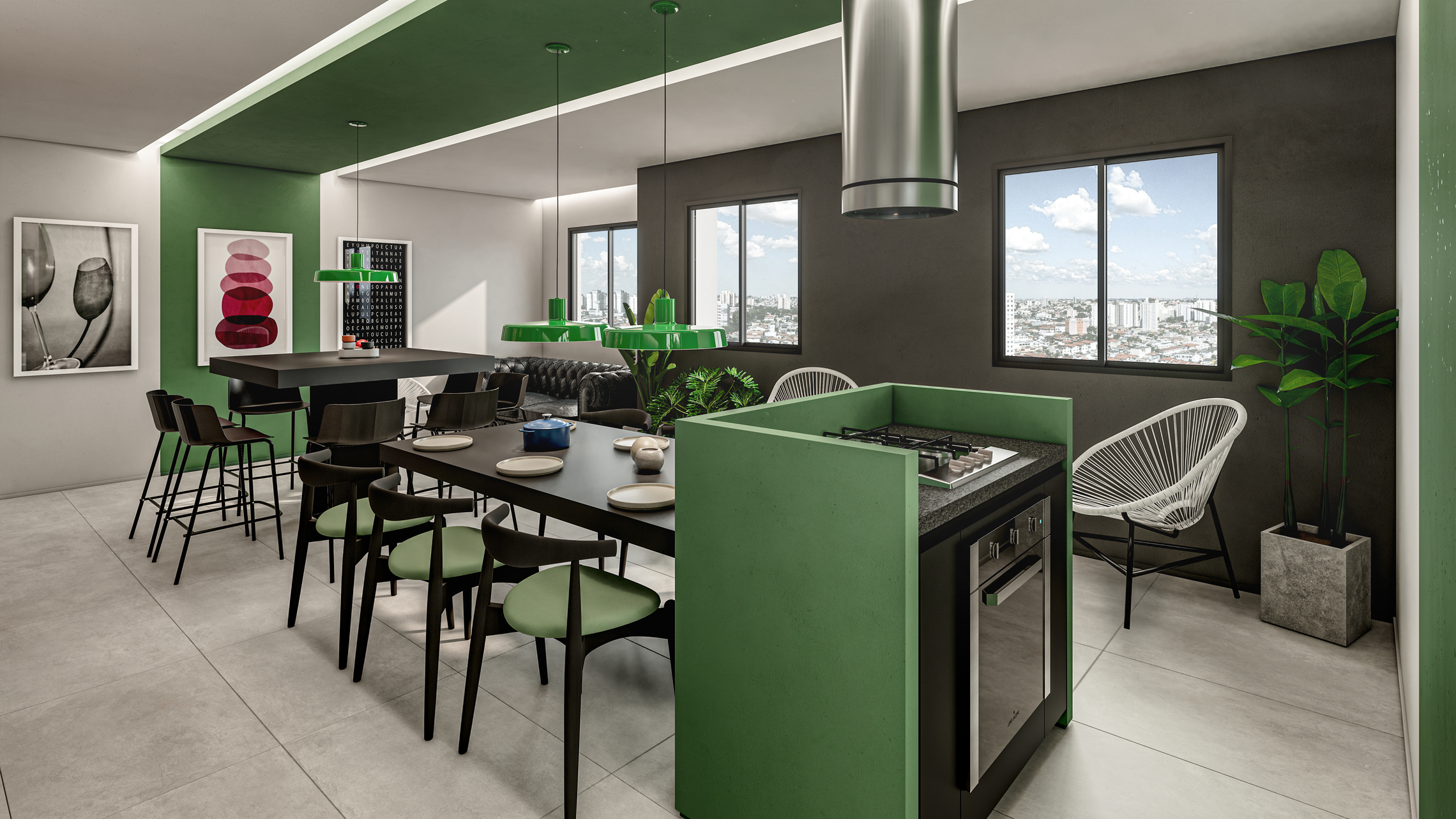 Vida Nova Vila Mascote - 59149 - Espaço gourmet
