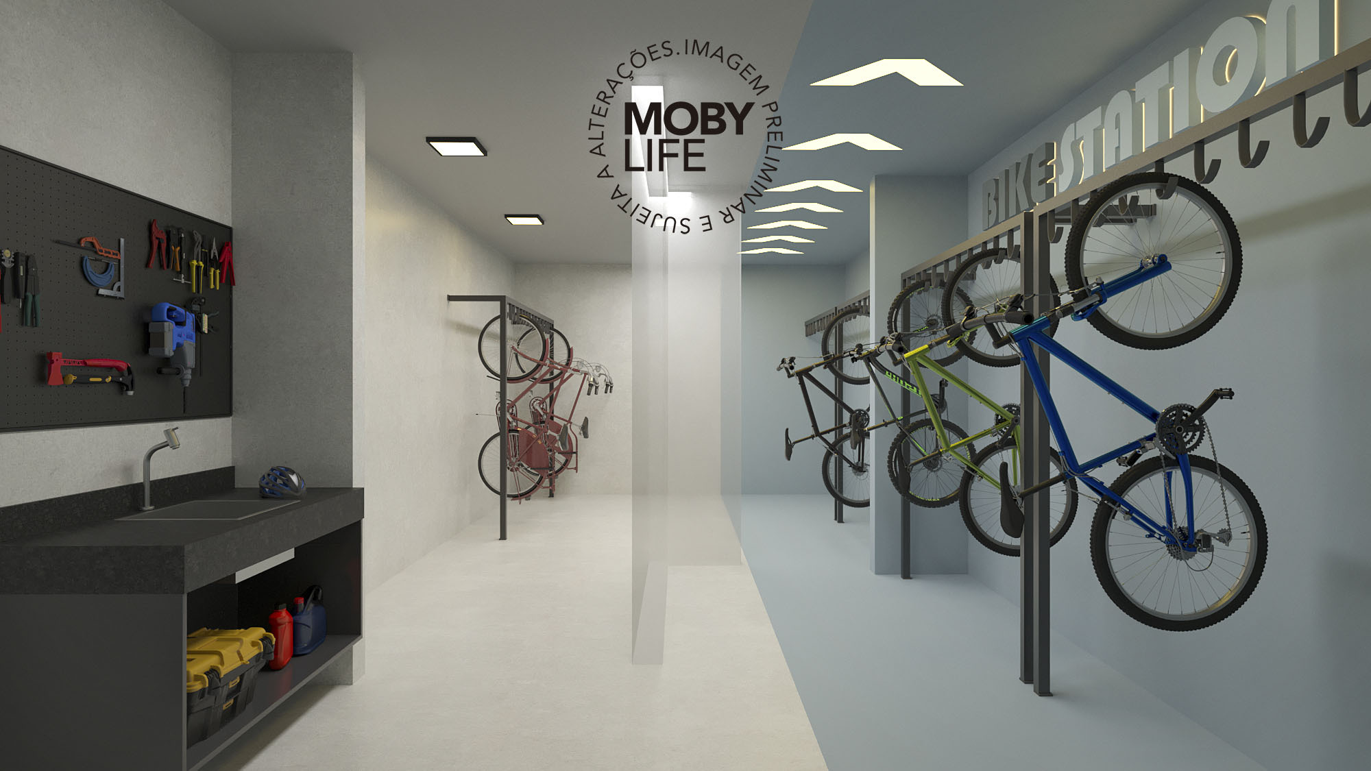 Moby Life Pacaembu - Residencial - 59287 - Bicicletario