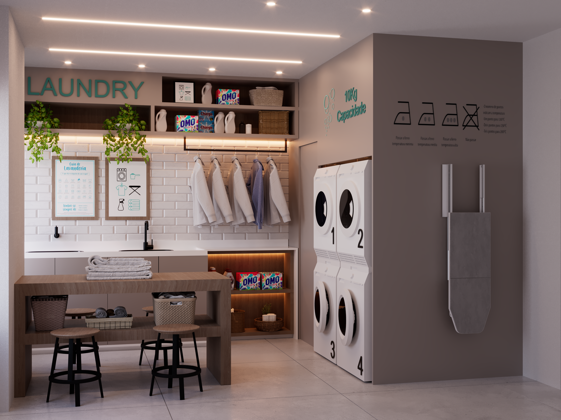 Ateliê Vila Madalena - Residencial - 59639 - Lavanderia