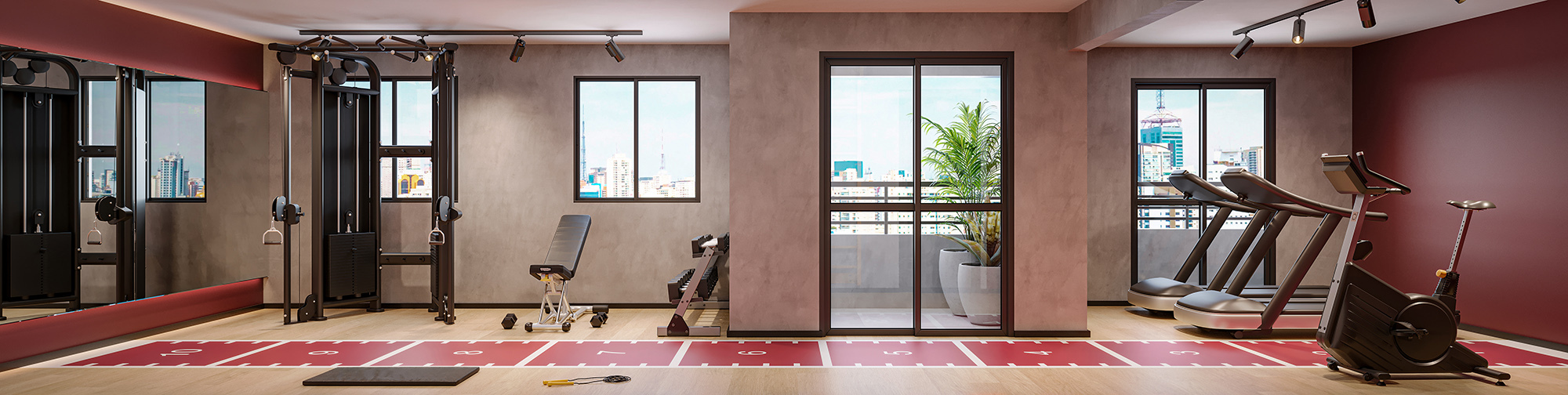 Nurban Barão de Campinas - Residencial - 60008 - Fitness