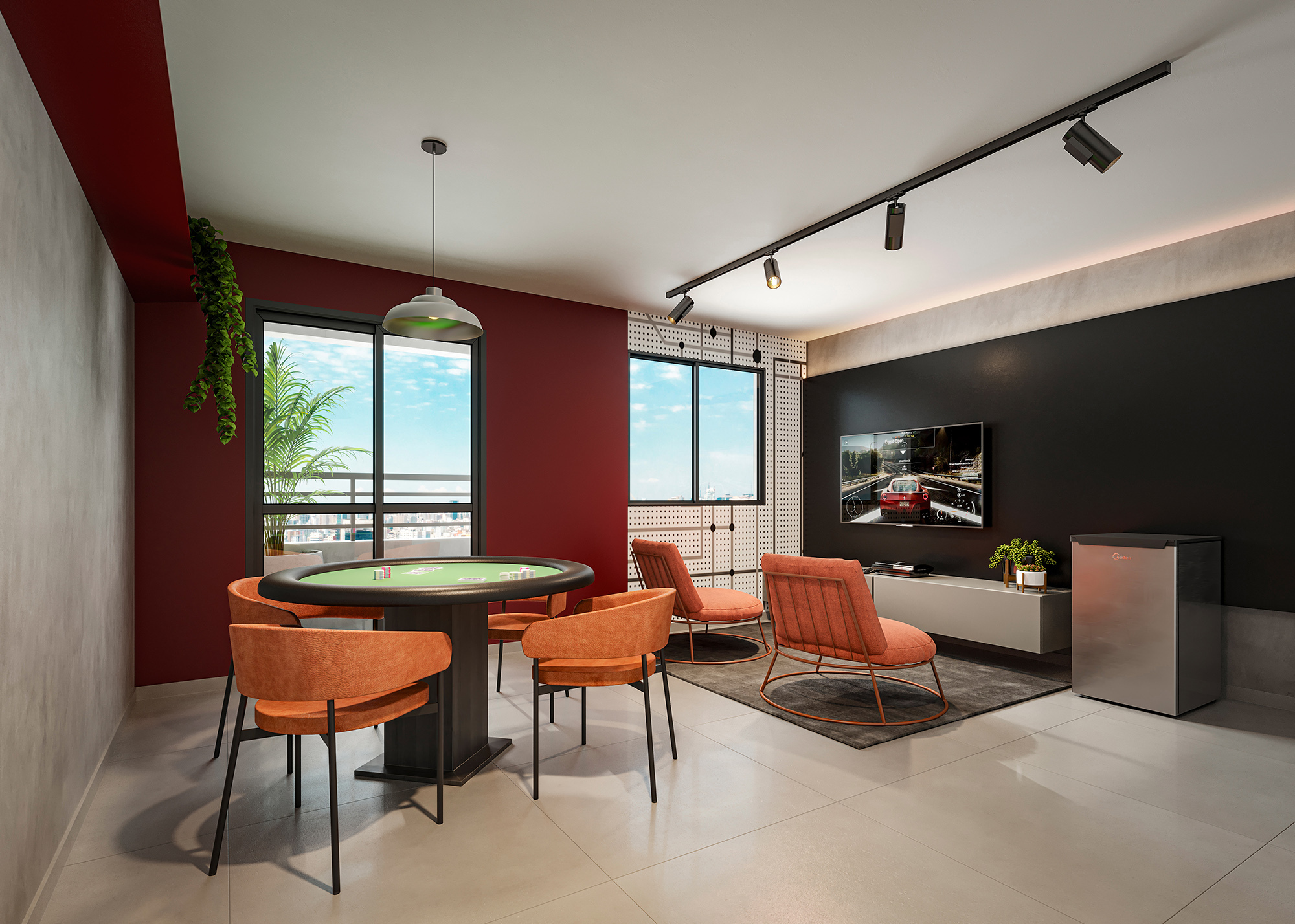 Nurban Barão de Campinas - Residencial - 60008 - Sala de jogos