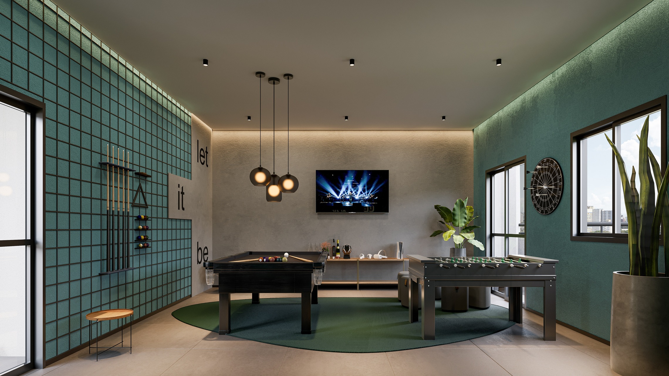 Città - Residencial - 60350 - Sala de jogos