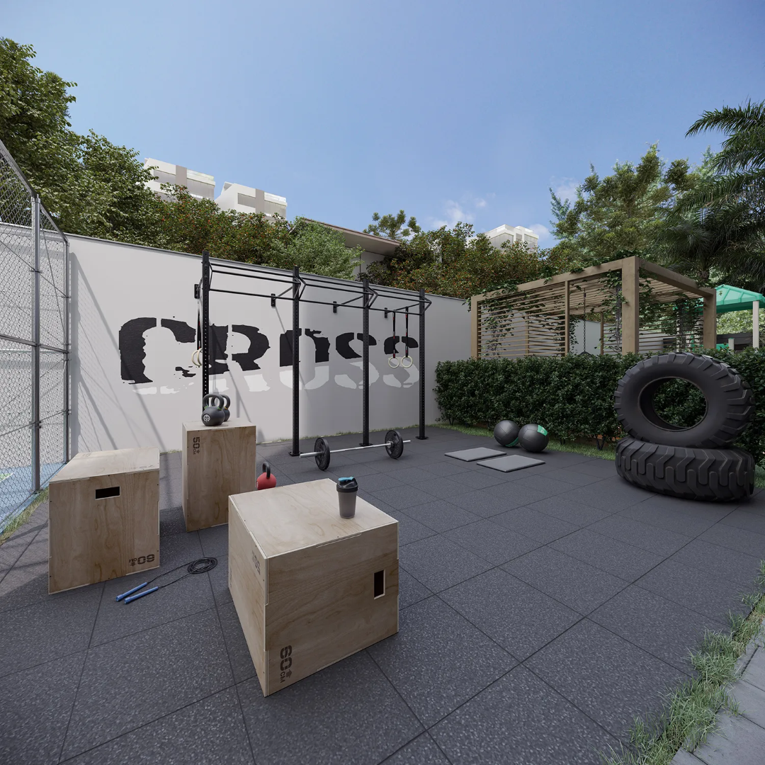 Pin Barra Funda - Residencial - 61168 - Fitness externo