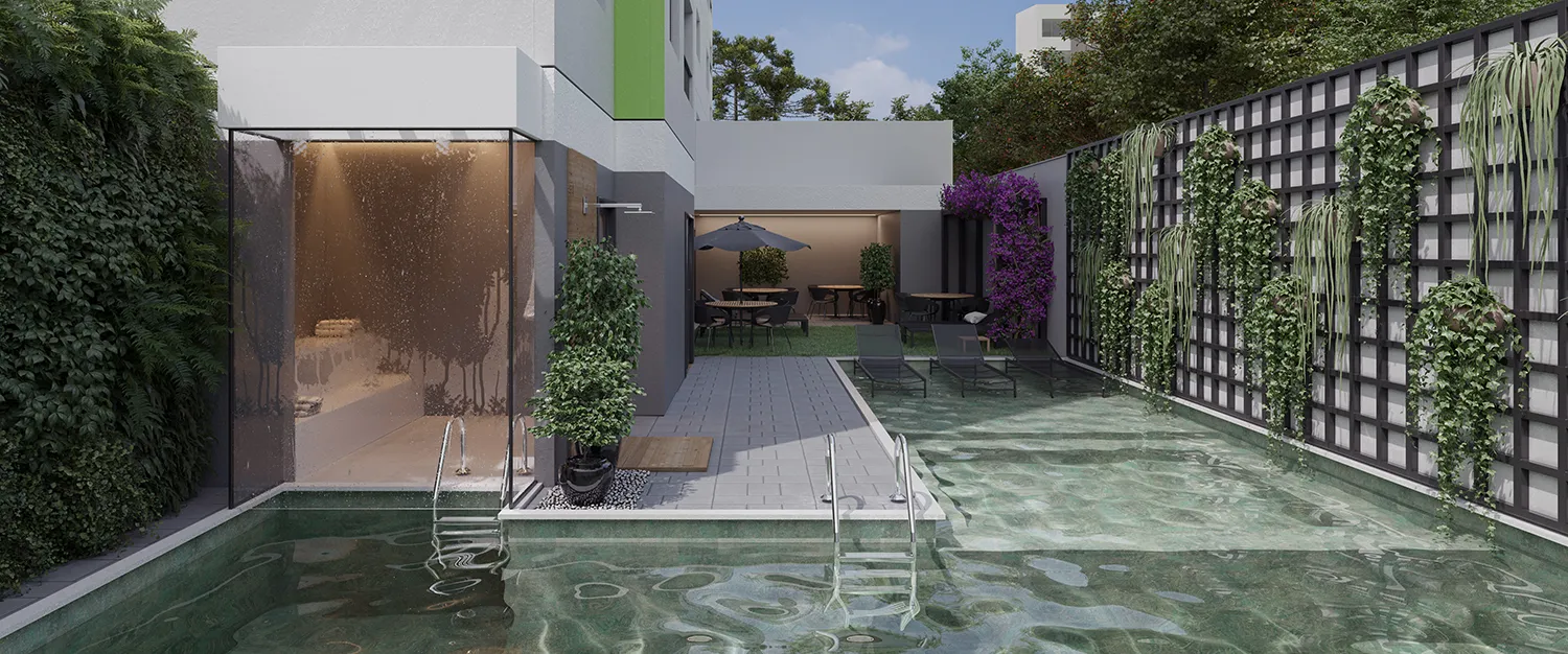Pin Barra Funda - Residencial - 61168 - Piscina