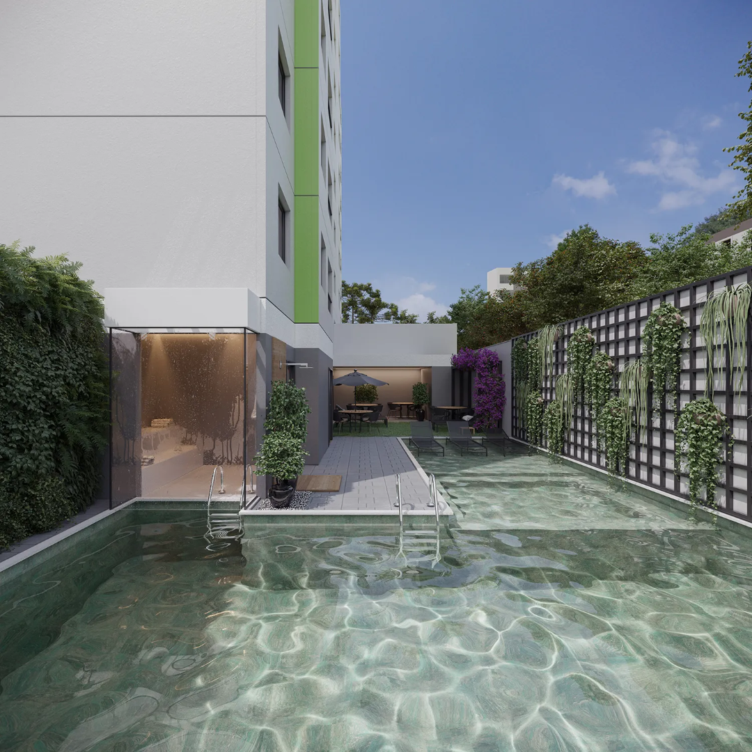 Pin Barra Funda - Residencial - 61168 - Piscina