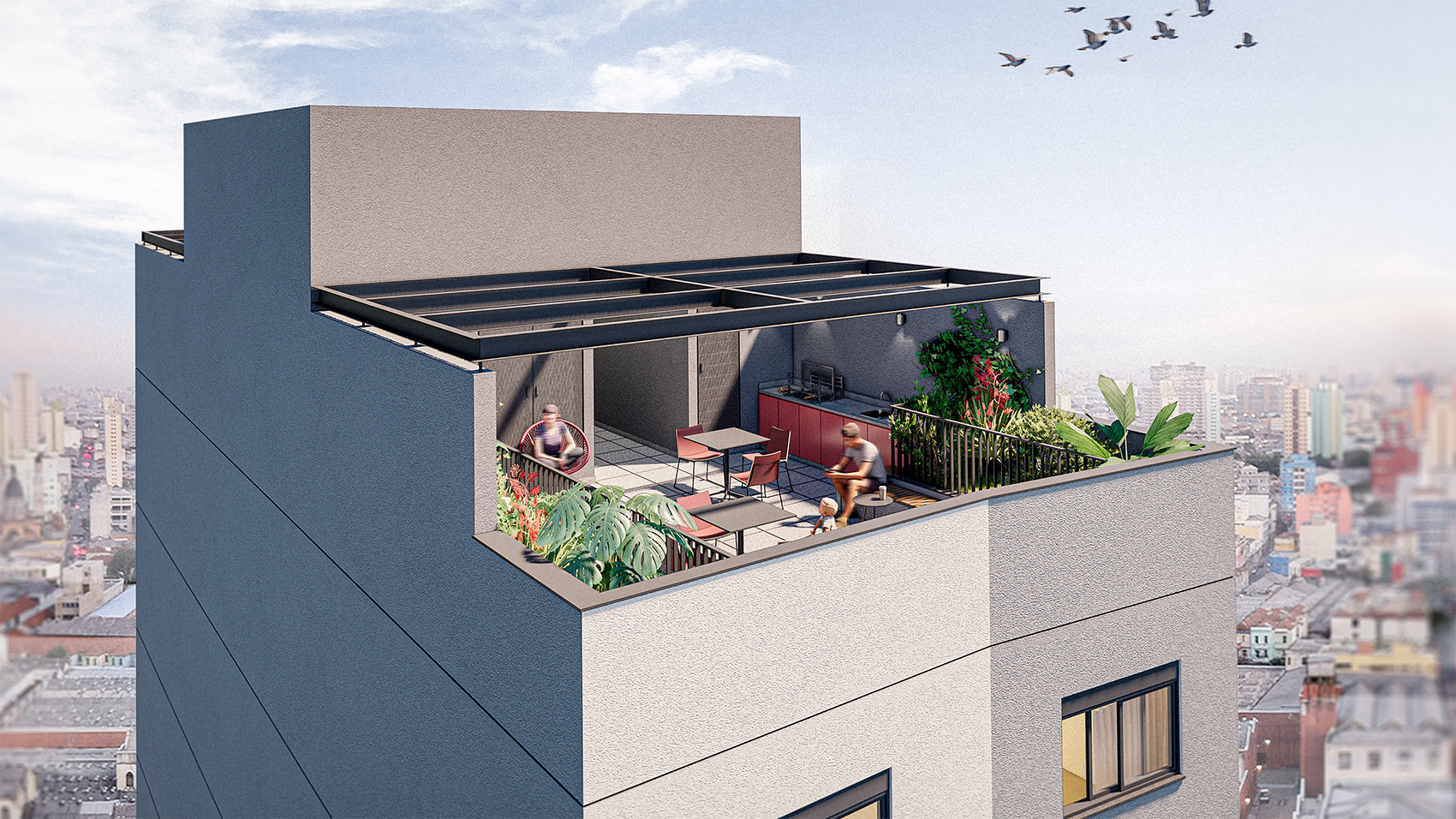 SP&VC Brás - Residencial - 61641 - Voo de pássaro