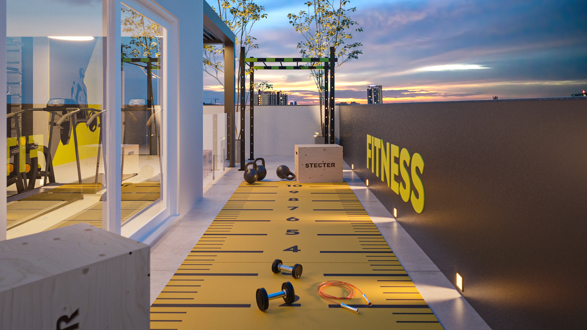 Althus Residence - 64009 - Fitness externo