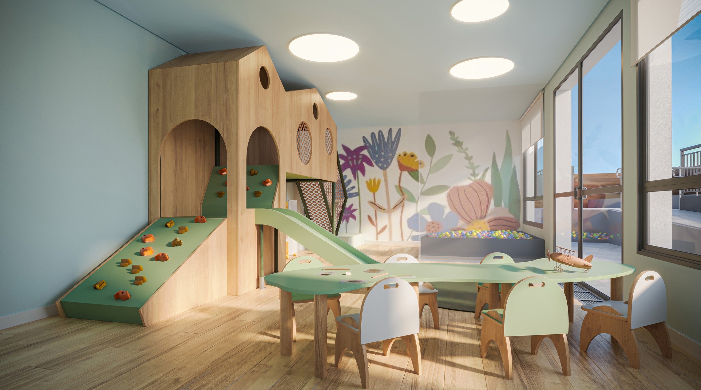 Bosque Santa Cruz by Diálogo Home Spaces - Residencial - 64728 - Brinquedoteca