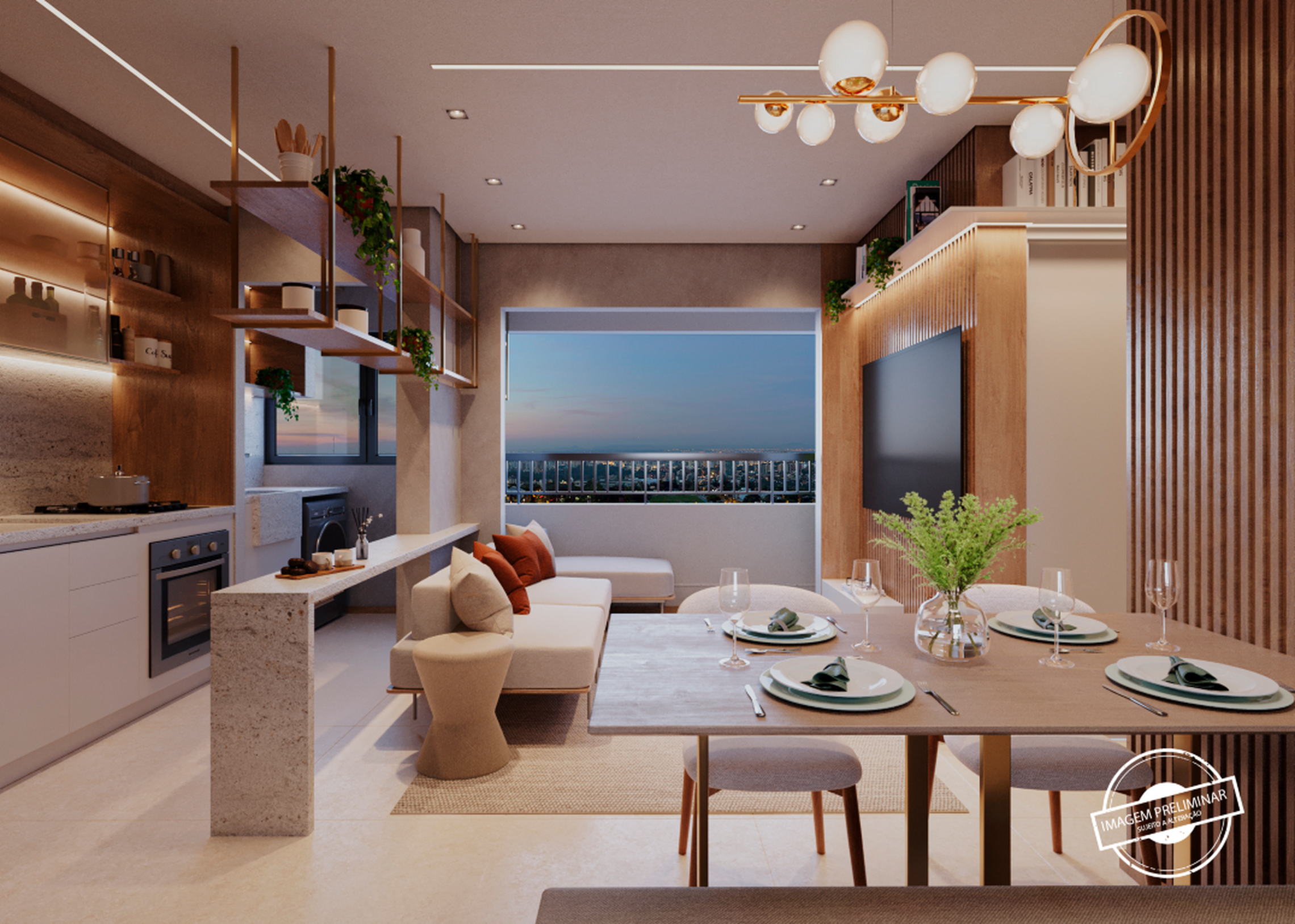 Mbigucci Joy - Residencial - 66289 - Living