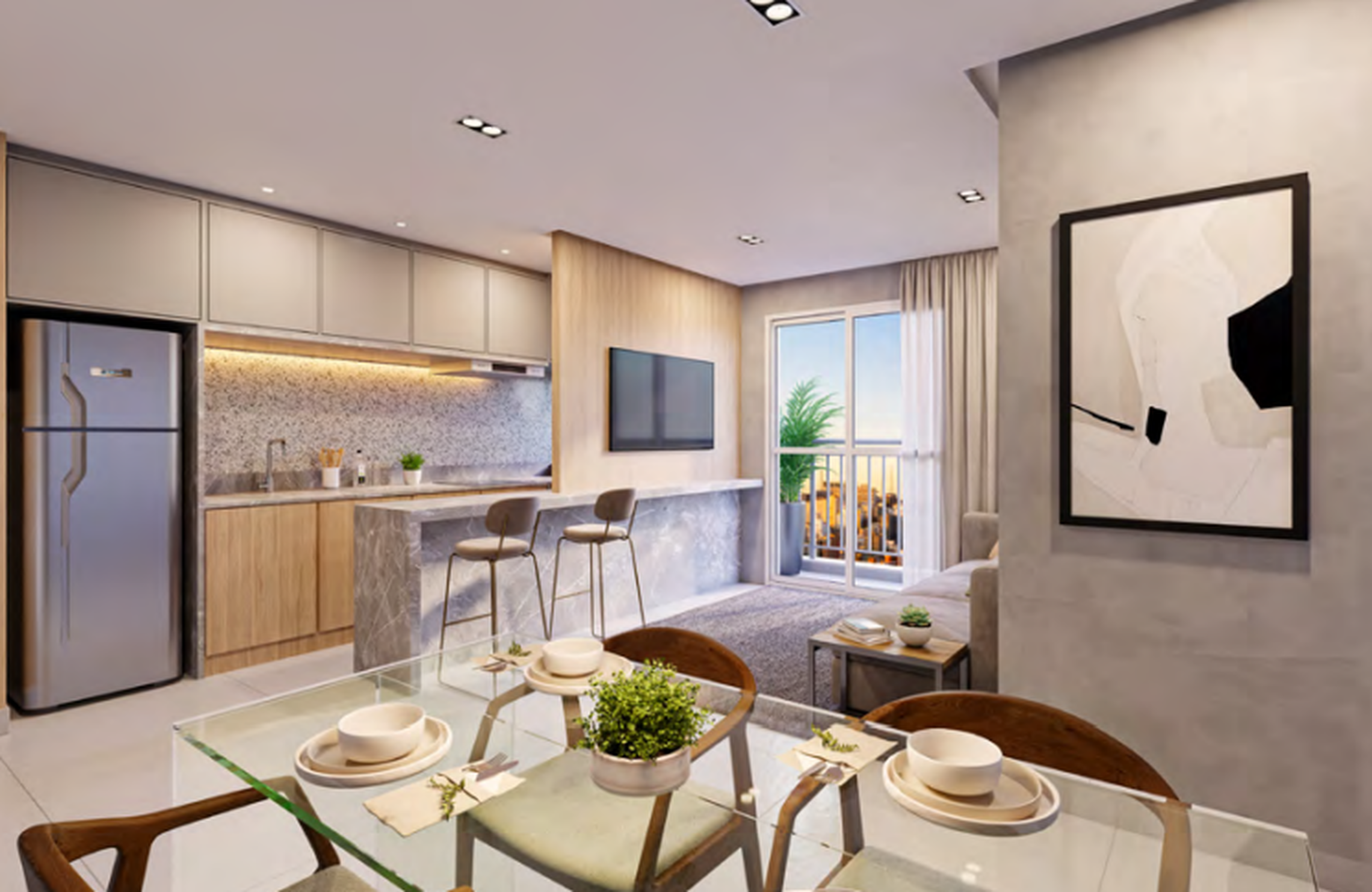 Monumental Residencial Conx - Residencial - 66843 - Cozinha