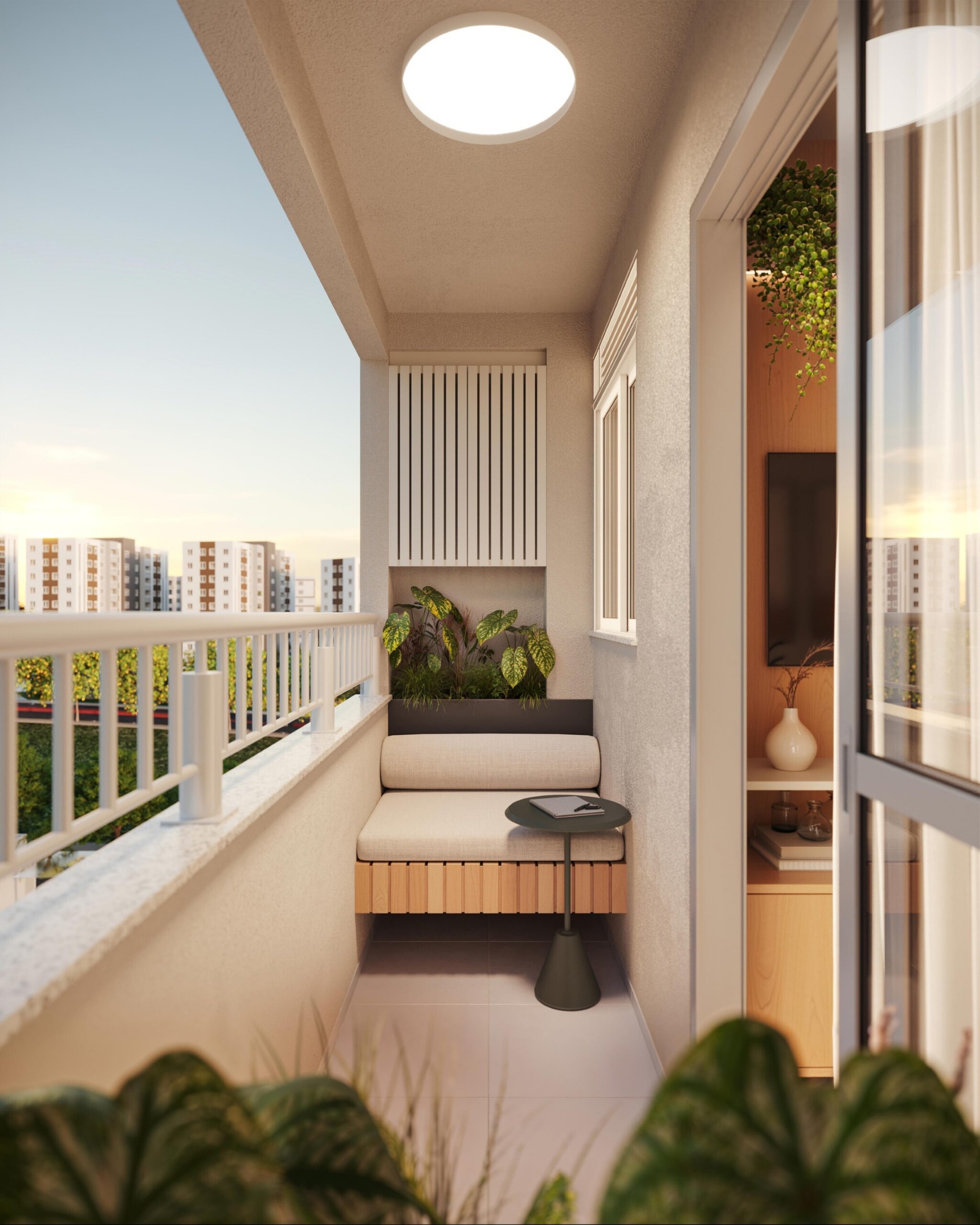 Poente das Bromélias - 68204 - Terraço