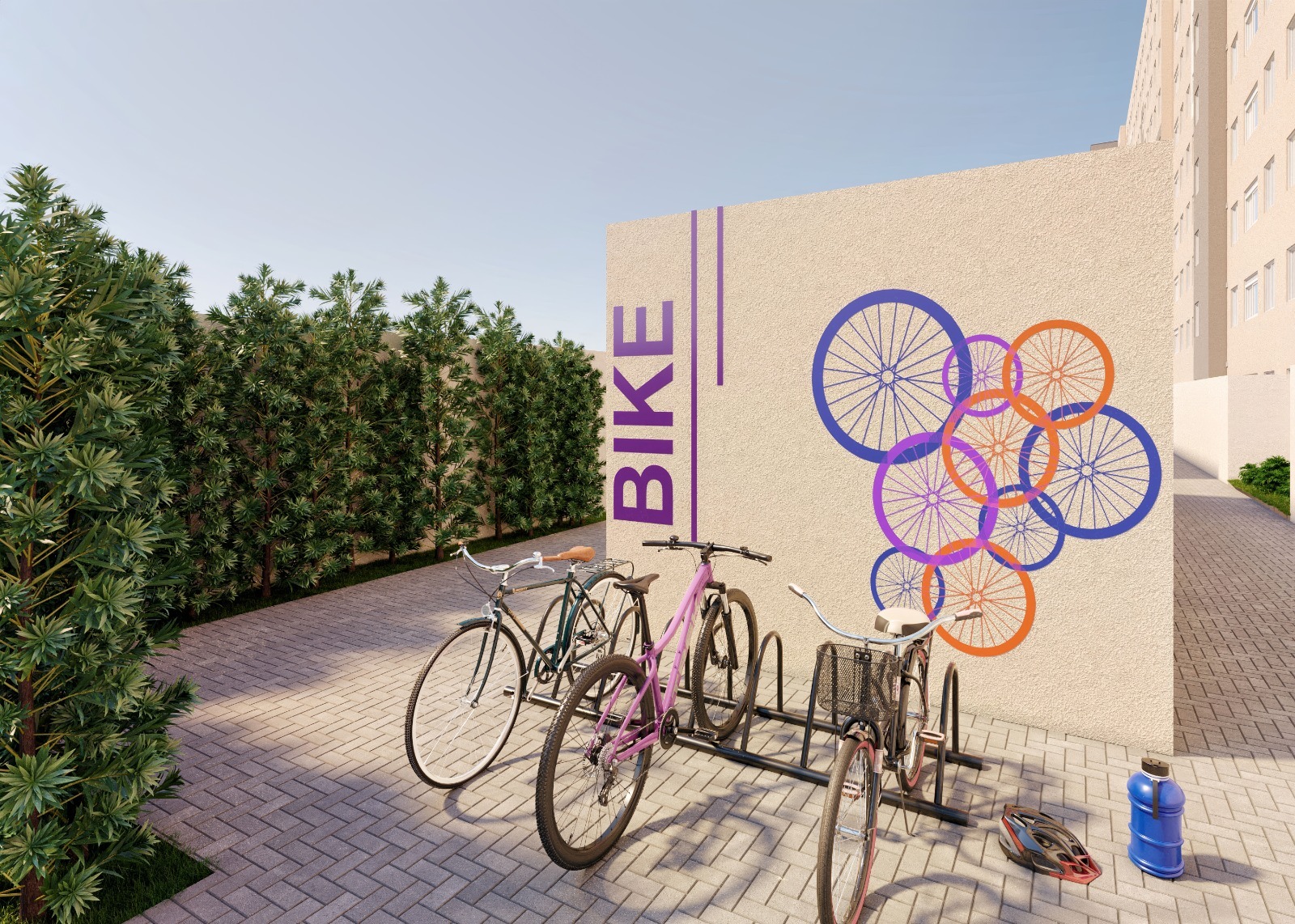 Parque Creta - 68325 - Bicicletário