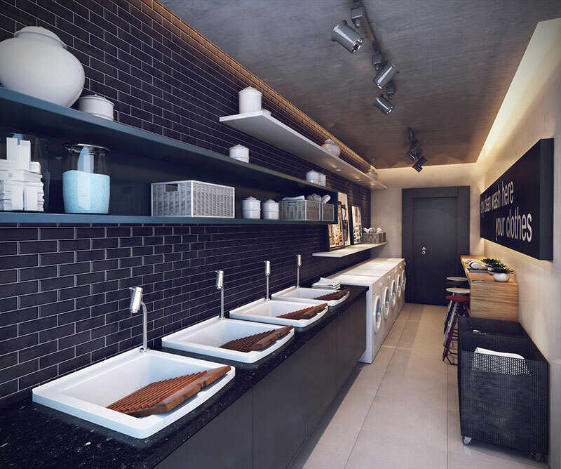 Setin Downtown Genebra - 68468 - Lavanderia