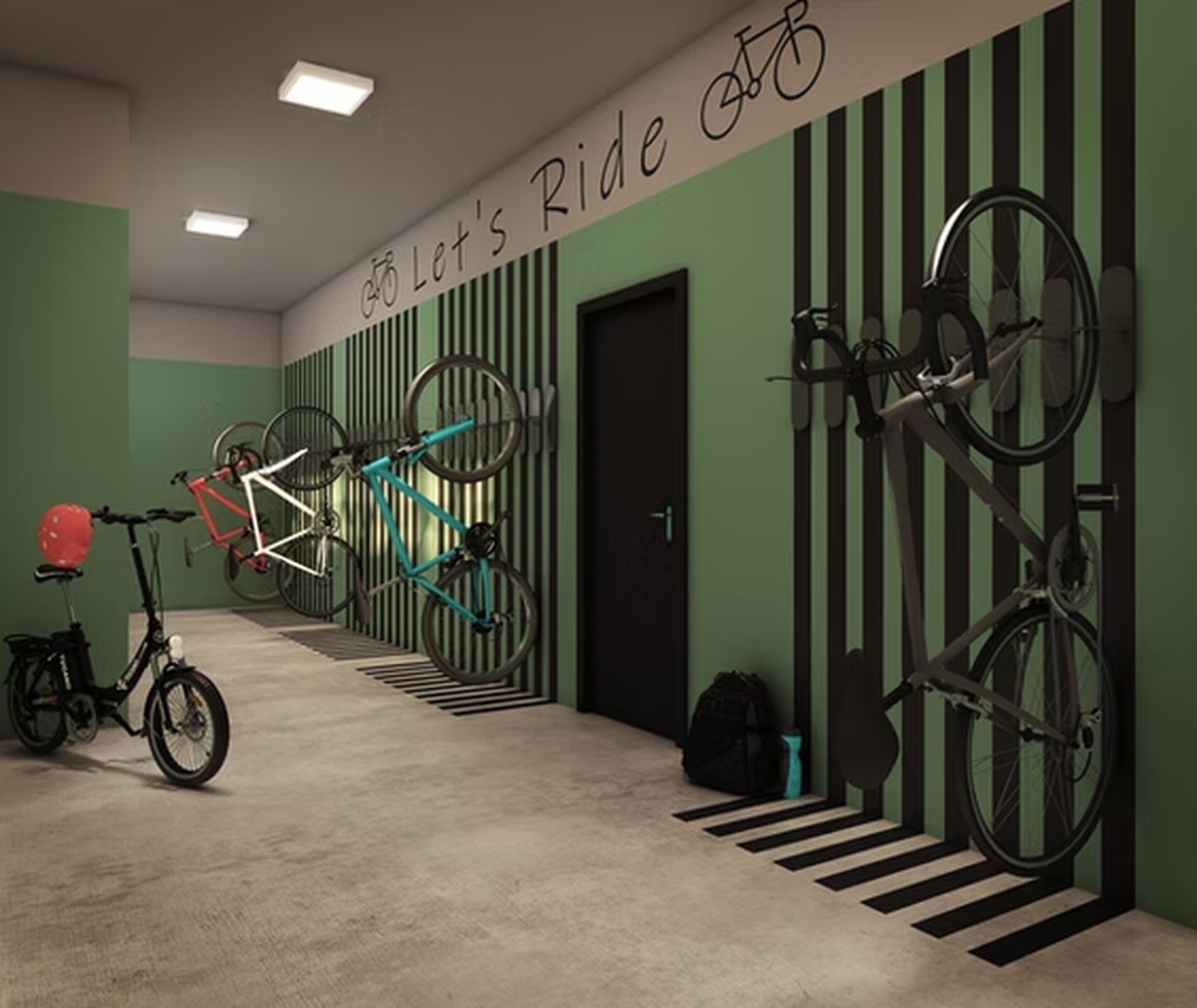 Home Park Chácara do Jockey - 69029 - Bicicletário
