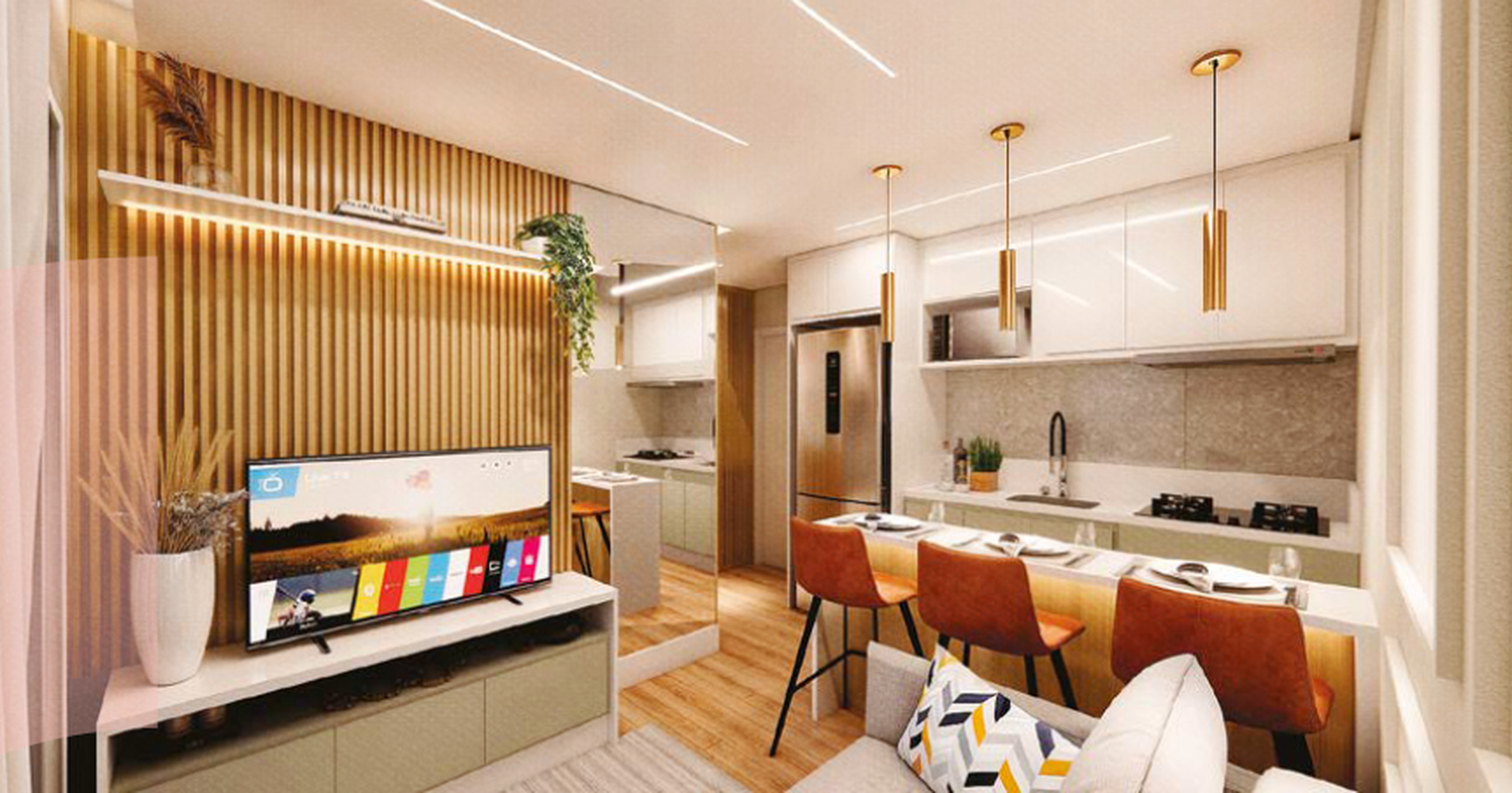 Maraú Residencial Itaquera - 69205 - Living
