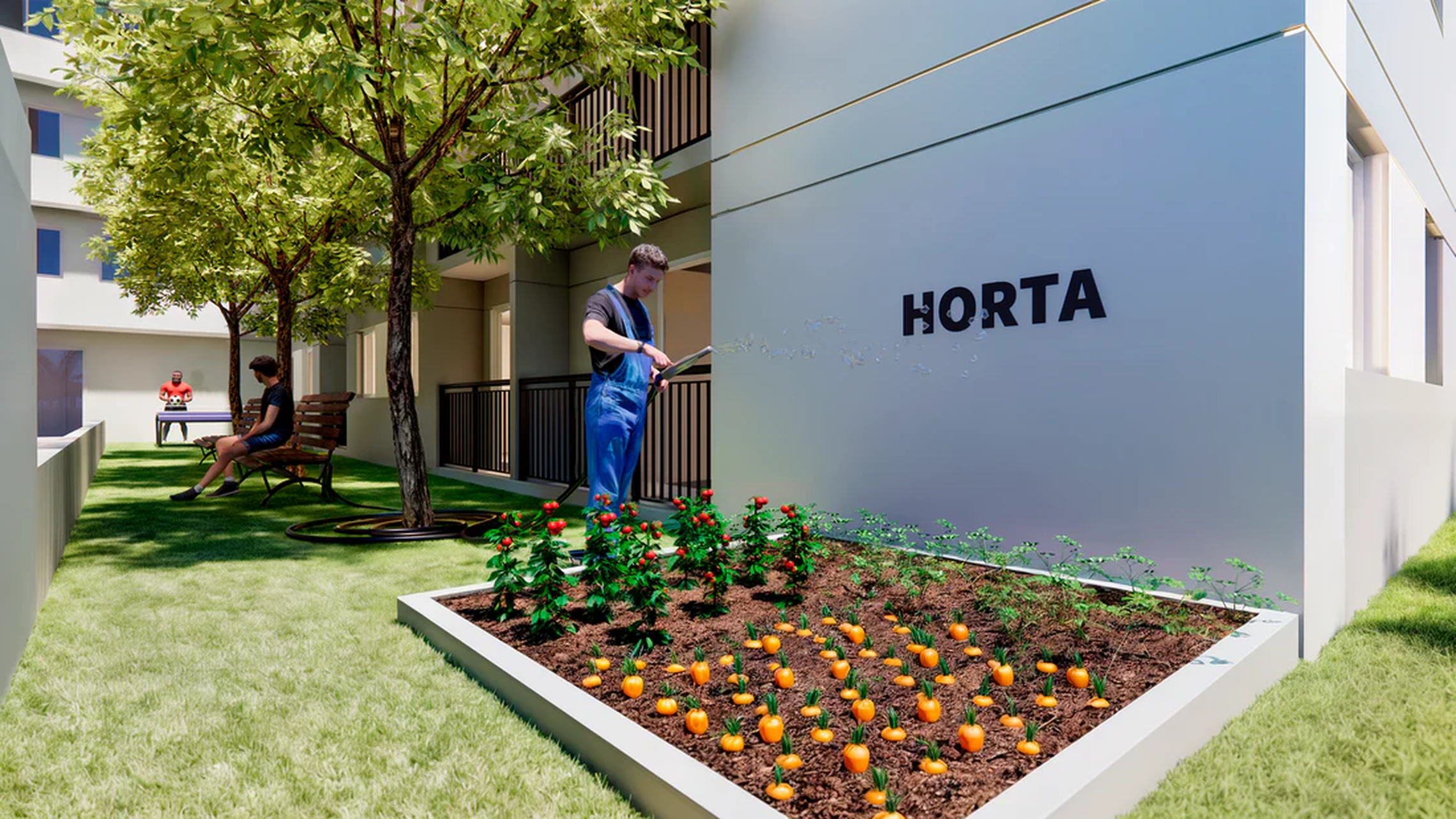 Maraú Residencial Itaquera - 69205 - Horta coletiva