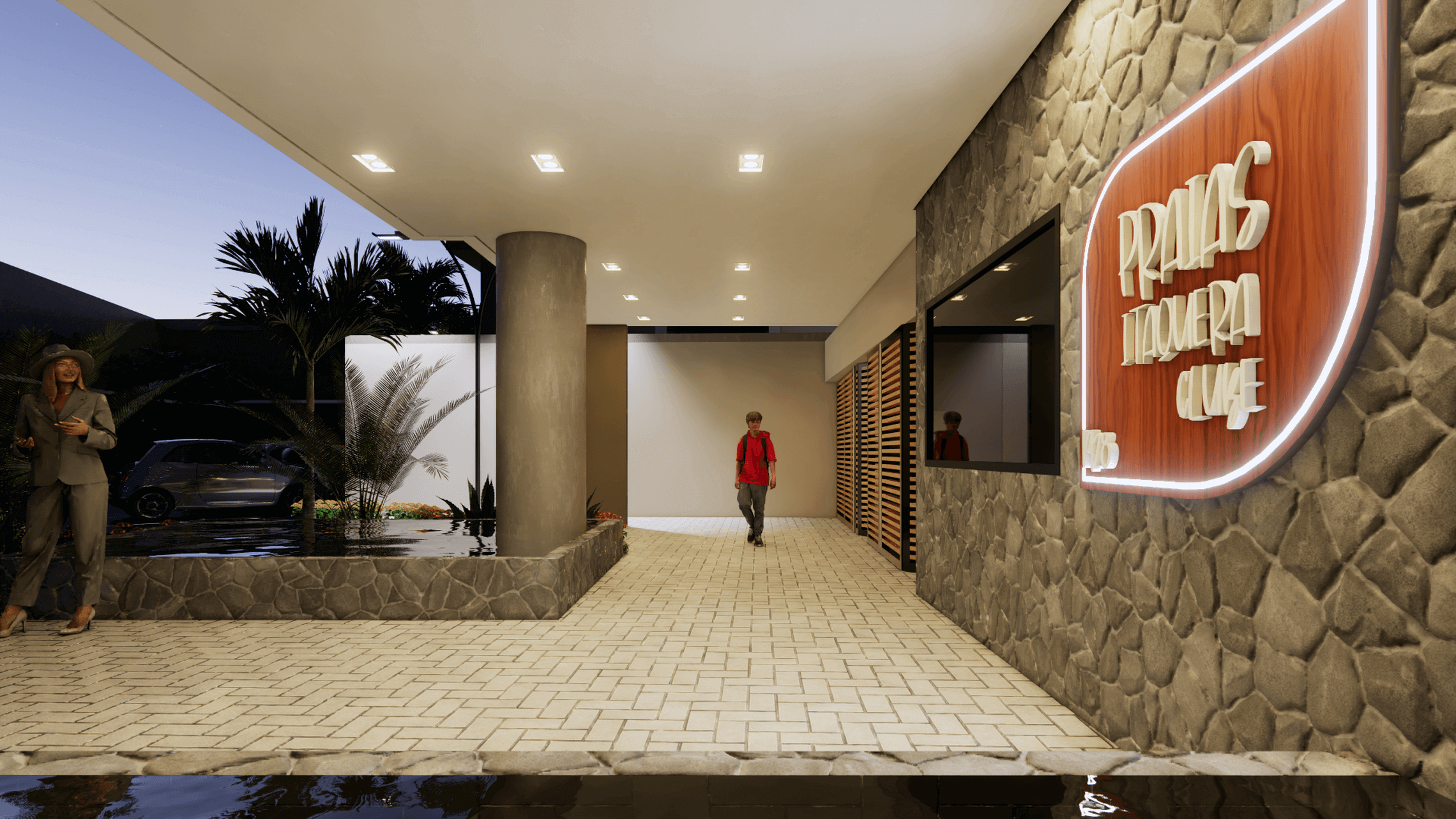 Praias Itaquera - Residencial - Fase 1 - 69263 - Hall