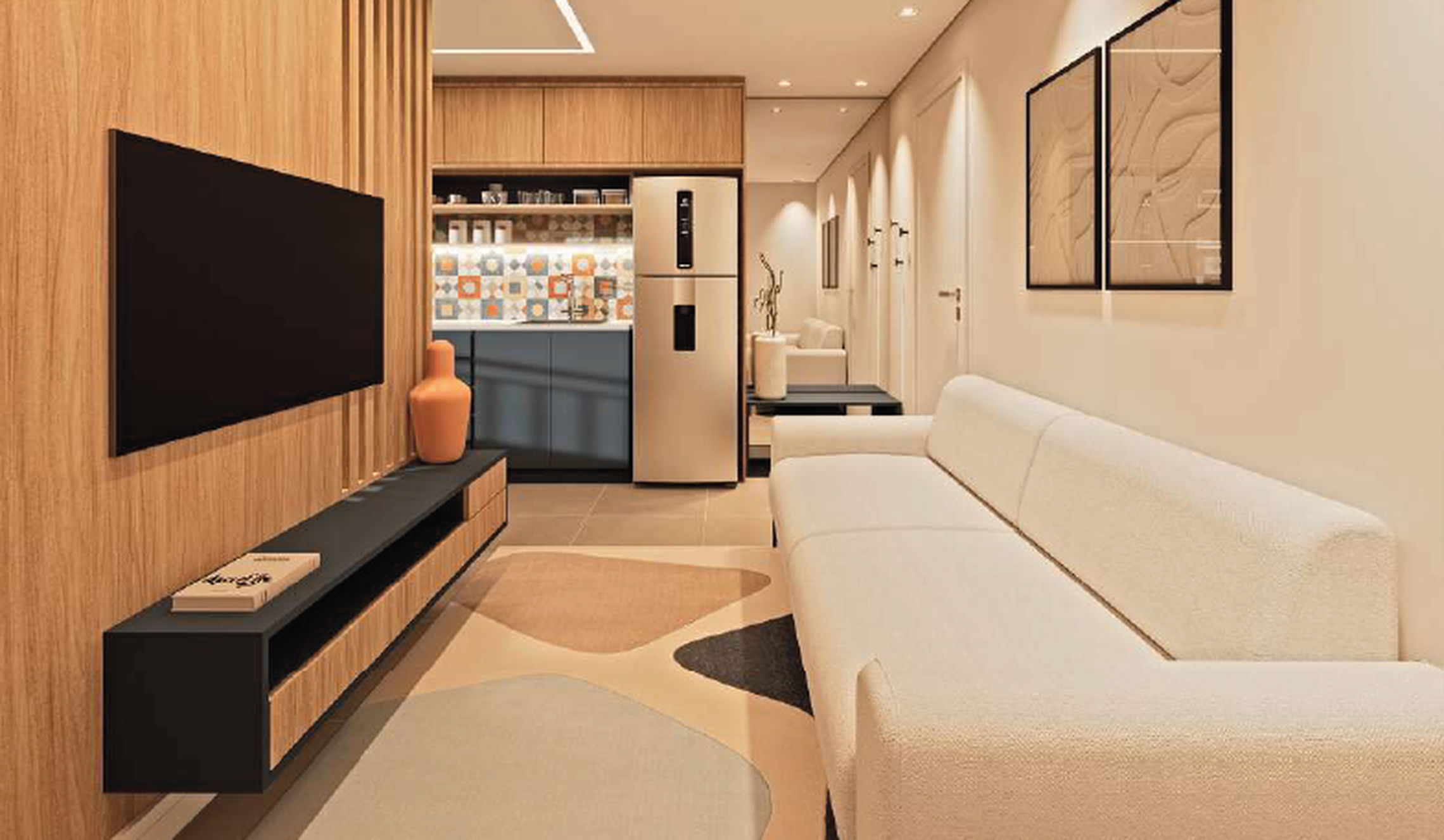 Praias Itaquera - Residencial - Fase 1 - 69263 - Living