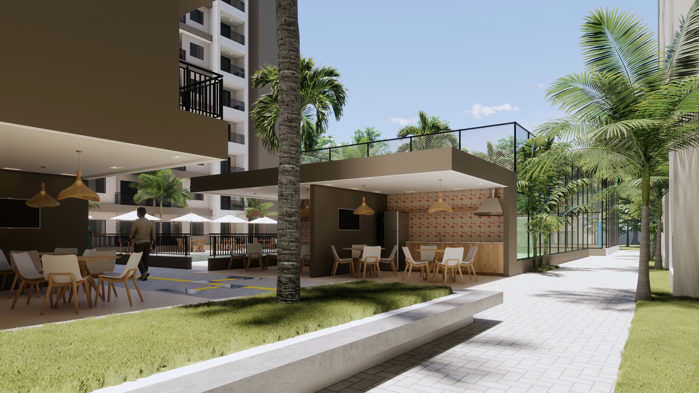 Praias Itaquera - Residencial - Fase 1 - 69263 - Churrasqueira
