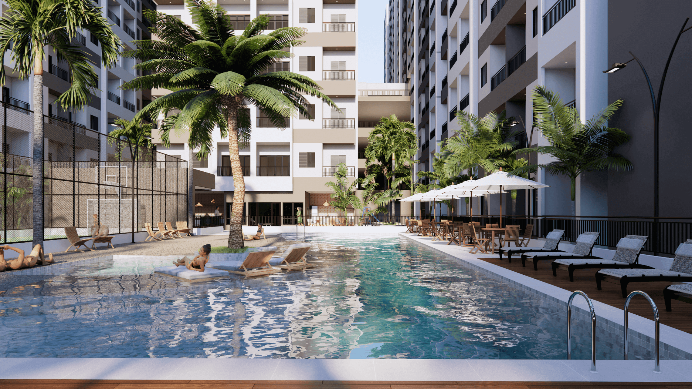 Praias Itaquera - Residencial - Fase 1 - 69263 - Piscina