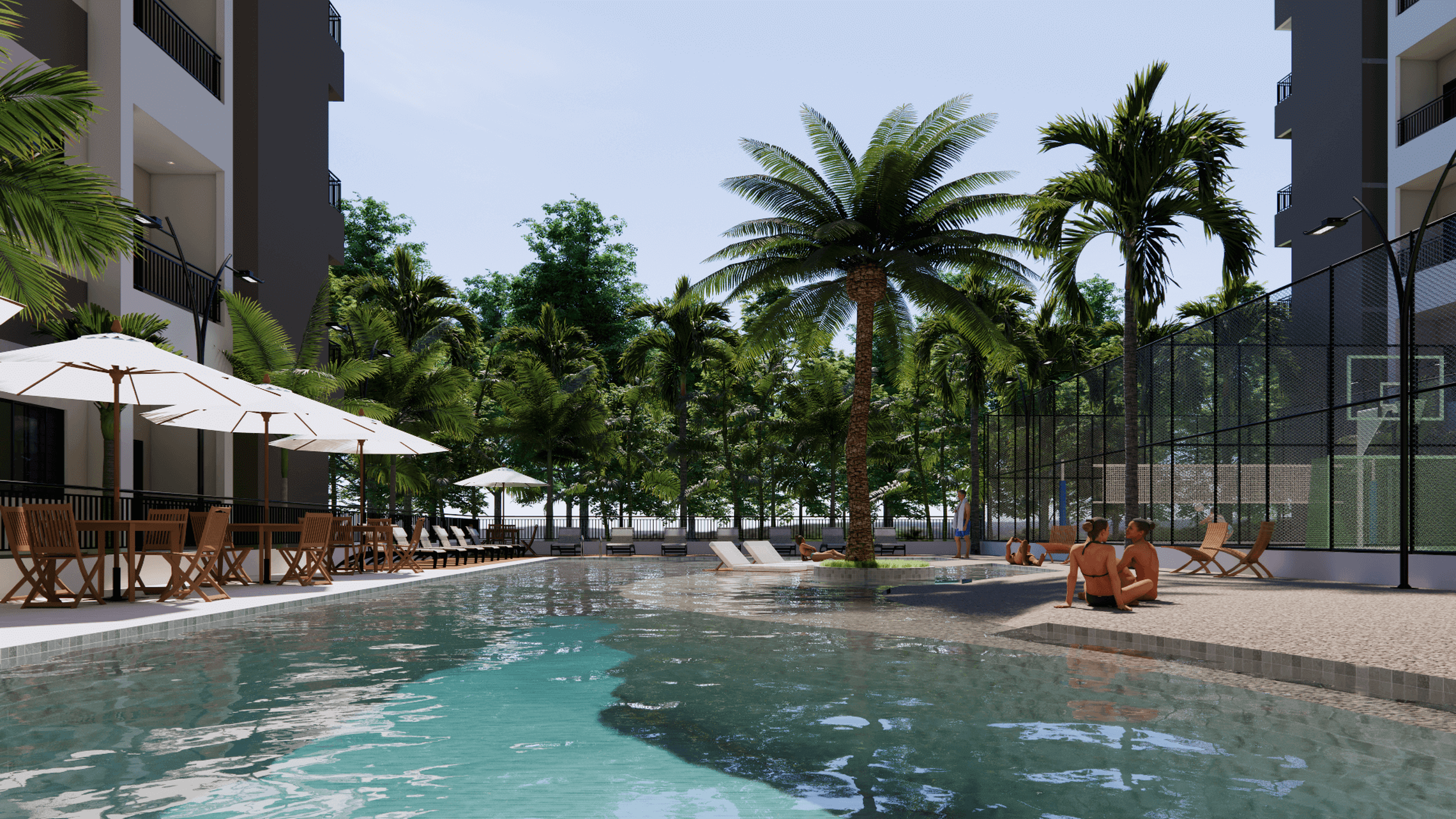 Praias Itaquera - Residencial - Fase 1 - 69263 - Piscina