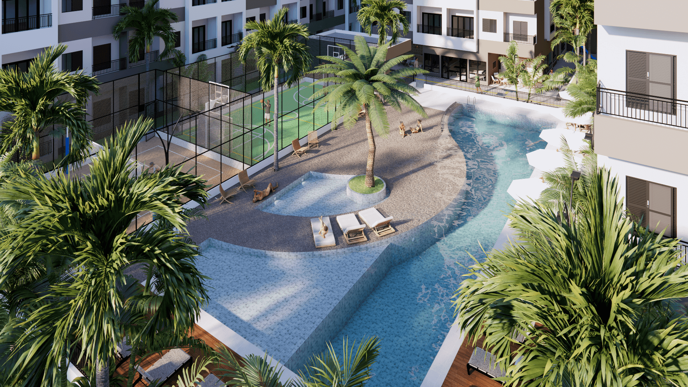 Praias Itaquera - Residencial - Fase 1 - 69263 - Aéreo