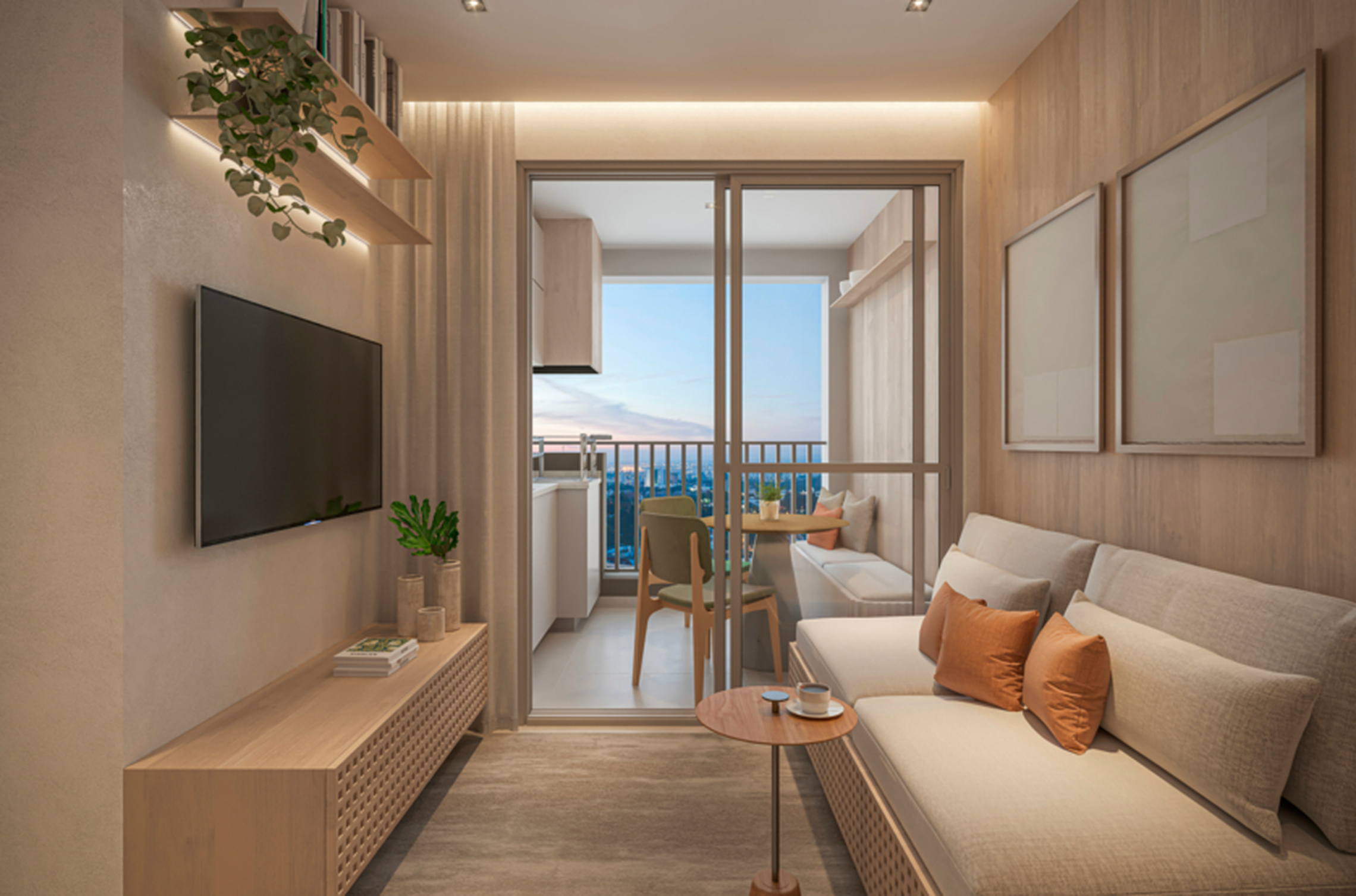 Mooca Smart Spaces - 69303 - Living