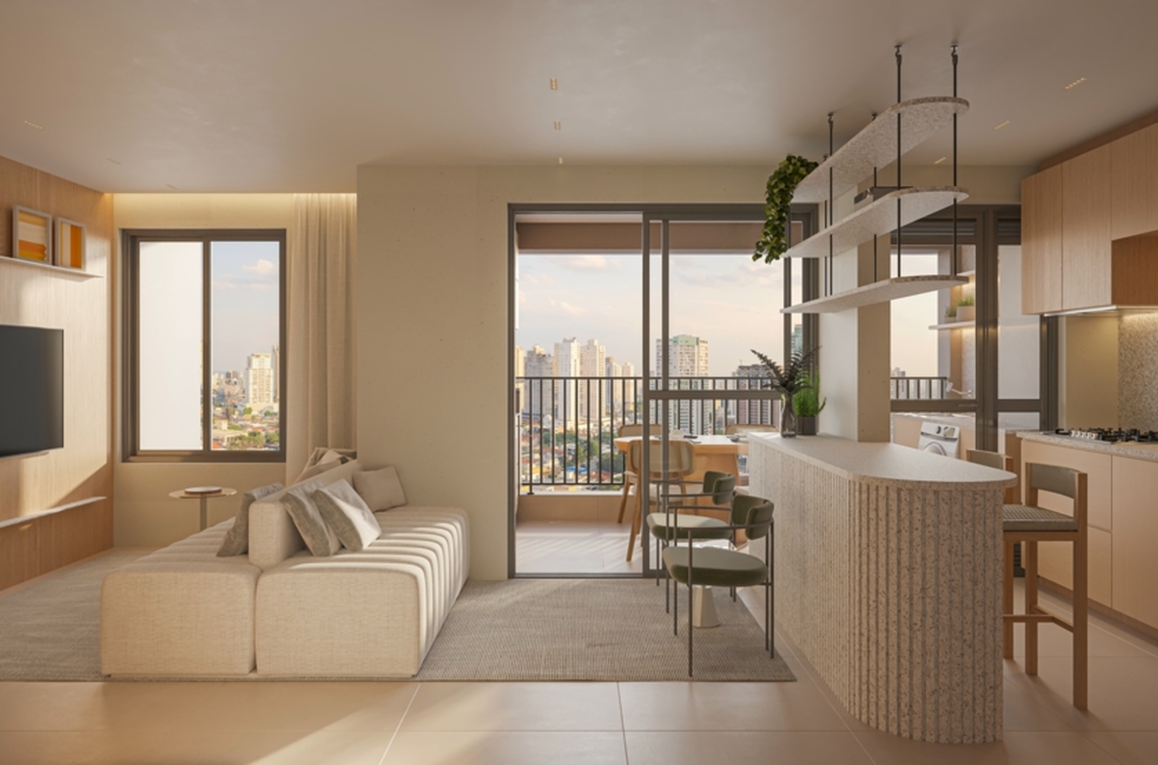 Mooca Smart Spaces - 69303 - Living