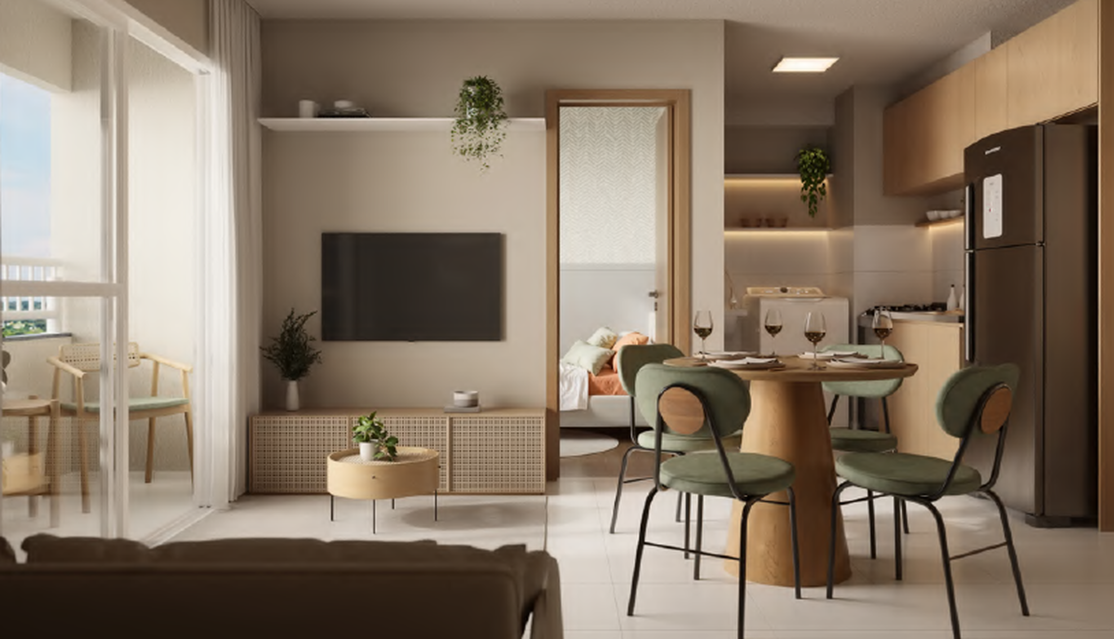 Poente dos Tucanos - Fase 1 - 70067 - Living